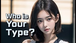 Ai LookBook Who is your type 당신의 히어로는 누구 4K [upl. by Simonsen]