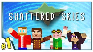 Minecraft Shattered Skies  1  The Iron Price FTB Skyblock [upl. by Llain]