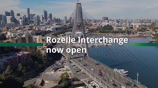 WestConnex Rozelle Interchange  NOW OPEN [upl. by Germaun]