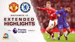 Manchester United v Chelsea  PREMIER LEAGUE HIGHLIGHTS  1132024  NBC Sports [upl. by Nonnelg]