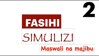 maswali na majibu fasihi simulizi  maswali ya fasihi simulizi kcse  fasihi simulizi [upl. by Ross]