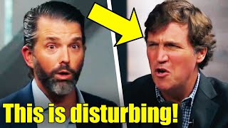 Tucker’s Donald Trump Jr Interview Takes SHOCKING TURN TOTAL MADNESS [upl. by Lane509]