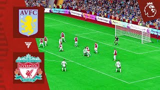 Aston Villa vs Liverpool Premier League 202324 FC 24 [upl. by Lulita]