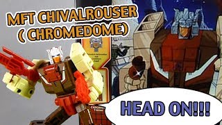 Transformers Headmasters Chromedome  Mech Fans Toys MFT Vecma Studio VS01 Chivalrouser [upl. by Merdith]