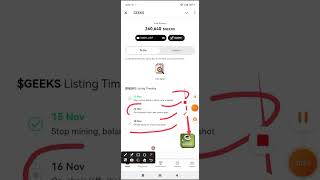 Geeks airdrop eligibility check How to connect your withdrawal address amp be eligible [upl. by Akineg]