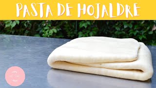 PASTA DE HOJALDRE Receta rápida y sencilla [upl. by Aranaj]