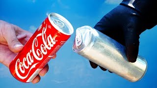 SULFURIC ACID H2SO4 VS COCA COLA 6 FANTASTIC EXPERIMENTS [upl. by Sivartal691]