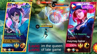 WANWAN VS TOP SUPREME PRO LAYLA  INTENSE MATCH🔥  EPIC COMEBACK Who Win  MLBB [upl. by Yennep]