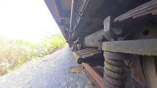 Lone Cow  Kawakawa  Forward bogie view  Bay Of Islands Vintage Railway [upl. by Chappelka]