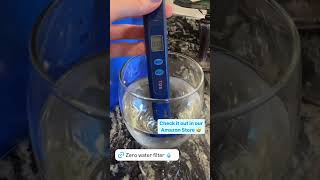 Zero Water Filter Review waterfilters waterfiltersystem zerowater [upl. by Idet]