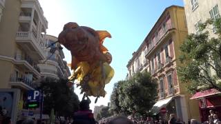 Fête du Citron de Menton  Carnevale a Mentone Francia marzo 2015  4 [upl. by Peedsaj]