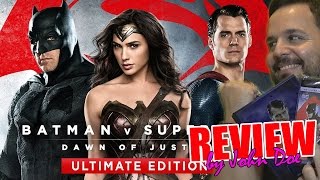 Batman v Superman Ultimate Edition Bluray  REVIEW  CRÍTICA  HD  Trailer  Unboxing [upl. by Schindler]