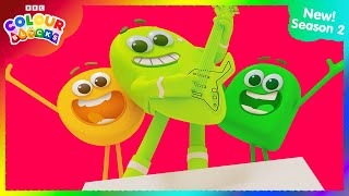 Lime  FULL EPISODE  S2 E9  Kids Learn Colours  Colourblocks [upl. by Ielhsa]