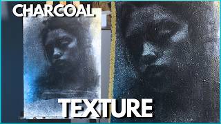 FULL PROCESS  NEW CHARCOAL DRAWING TECHNIQUES [upl. by Langer]