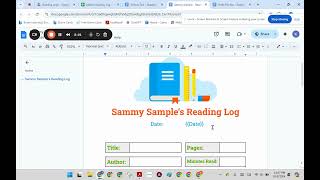 Reading Log System [upl. by Sarson]