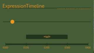 ExpressionTimeline Script Demo [upl. by Aynek]