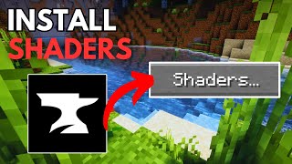 How To Get Shaders On Curseforge  Forge Mods and Modpacks [upl. by Aihseym]