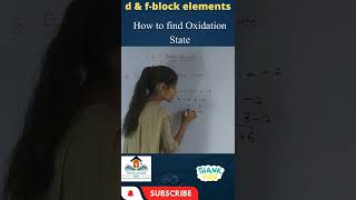 How to find Oxidation state Oxidation state of transition elements shorts [upl. by Anehs]