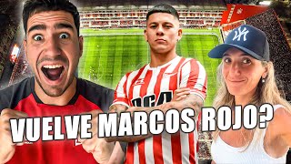 Estudiantes Vuelve Marcos Rojo EN VIVO  HABLA DOMINGUEZ [upl. by Ghiselin]