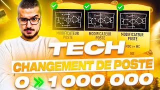 ACHAT REVENTE  TECH CHANGEMENT DE POSTE  0 A 1M  FUT 22 [upl. by Farant410]