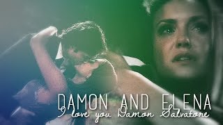 6x22 Damon amp Elena  quotI Love You Damon Salvatorequot [upl. by Nauqat904]