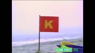 Sesame Street  Letter K On The Beach [upl. by Meit]