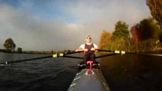 Rowing at Henley on Thames UK 1 in Fluidesign scull  Original [upl. by Omarr]