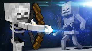 Everything You Need To Know About SKELETONS In Minecraft [upl. by Einahpehs]