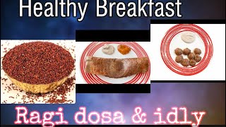 రాగి దోస్ ఫర్ వెయిట్ లాస్ how to make cripsy ragi millet dosa ఫర్ weight loss [upl. by Akined]