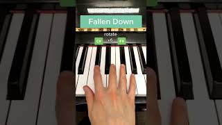 How to play FALLEN DOWN from Undertale on Piano  PART 14 [upl. by Sedgewick]