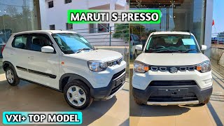 Maruti SPresso Top Model  Maruti SPresso VXI Model India की सबसे छोटीSUV की Feel देने वाली कार [upl. by Hayne282]