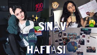 SINAVLARA NASIL HAZIRLANMIYORUM OKULDA BİR HAFTA  VLOG [upl. by Euqinmod]