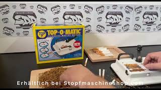 TopOMatic Vergleich zur OCB Micromatic Zigarettenstopfmaschine Stopfmaschine [upl. by Atlas67]