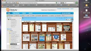 How to upload to Issuu [upl. by Dyoll]