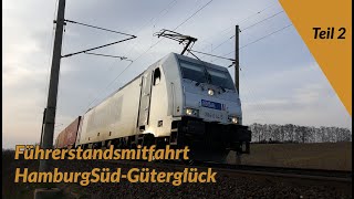 Führerstandsmitfahrt HamburgGüterglück Teil 2 [upl. by Eelirak]