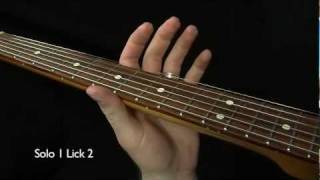 4 Albert King Style Blues Licks Slow Blues Guitar Lesson [upl. by Anined]