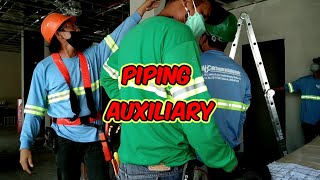 PIPING AUXILIARY  ELECTRICAL INSTALLATION [upl. by Eimas812]