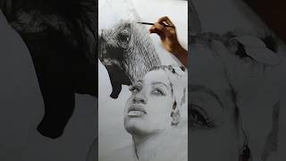 ✏️ Pencil drawing carbon HB 2B 3B 4B 6B step by step Part 6 pencilart pencildrawing shorts [upl. by Ahseikan]