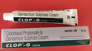 ClopG Cream review in hindi  ues benefits sides effect doses [upl. by Anastas]