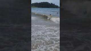 Powerful Water tides privatebeach langkawi beach beautiful enjoy [upl. by Aicrag363]