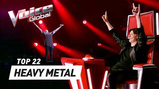 Breathtaking HEAVY METAL Performances on The Voice [upl. by Glaser193]