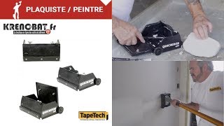 Boîte de finition Quickbox™ spéciale enduit à séchage rapide 165 cm  Tapetech [upl. by Philomena]