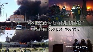 Incendio Walmart Las Cascadas [upl. by Ecinnaj]