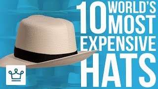 Top 10 Most Expensive Hats In The World [upl. by Enidlarej880]