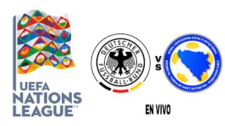 Alemania 70 Bosnia en vivo Liga De Las Naciones De La UEFA [upl. by Indys]