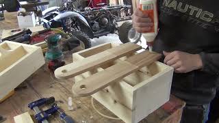 Stackable Wood Tool Tote Build [upl. by Sirref]