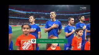 Anthem Of Uzbekistan Vs Mexico Friendlies 2023 [upl. by Suiraj]