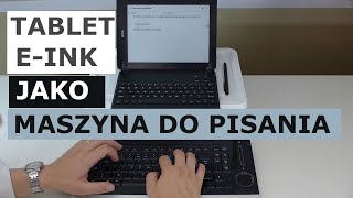 Maszyna do pisania w XXI w Jak wygląda i jak działa maszyna z epapierem 1minutowy Fruga 365 [upl. by Huberman]