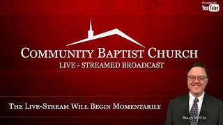 Community Baptist Church Curwensville PA Live Stream [upl. by Oeht]