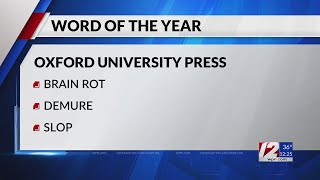 Oxford University Press names quotbrain rotquot as 2024 Word of the Year [upl. by Fiorenze]